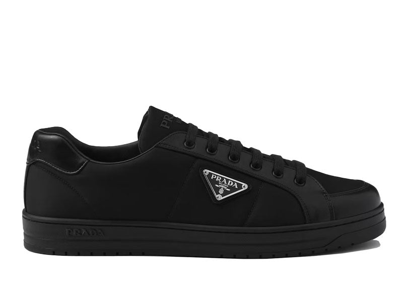 Prada Downtown Low Top Re-Nylon Sneakers Black