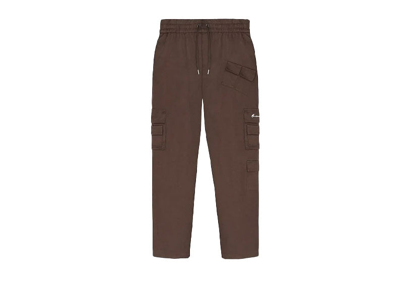 Maniere De Voir Multi Pocket Cargo Pants Brown