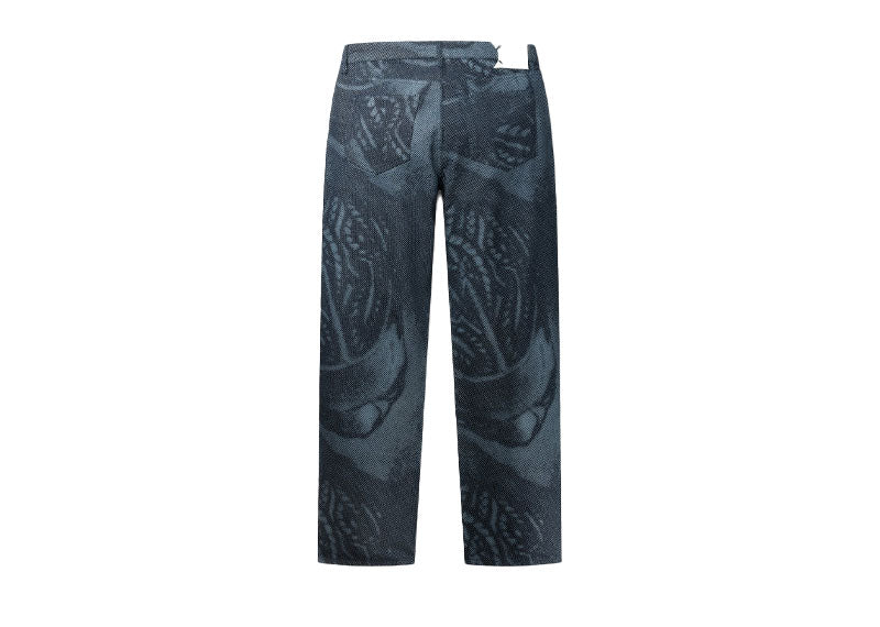 Daily Paper Braids Jeans Mid Blue Denim