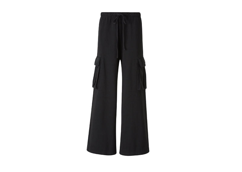 Palm Angels Monogram Cargo Pants Black