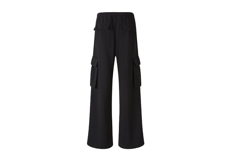 Palm Angels Monogram Cargo Pants Black