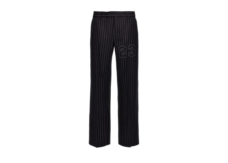 OFF-WHITE 23 Pinst WO Buffalo Slim Pant Salone