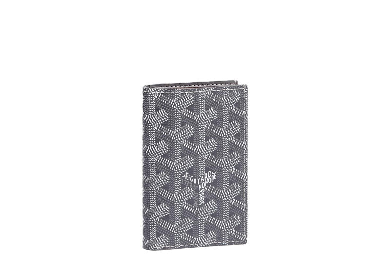 Goyard Saint Pierre Card Wallet Grey