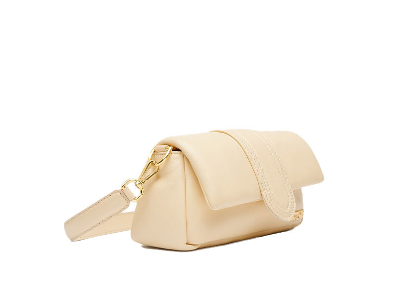 Jacquemus Tan Le Chouchou 'Le Petit Bambimou' Bag Ivory