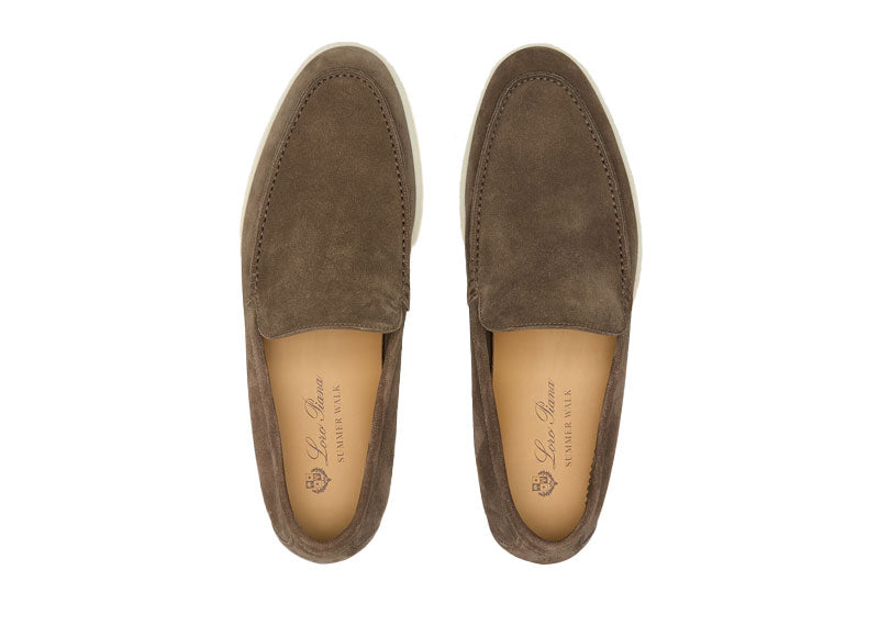 Loro Piana Summer Walk Loafer Suede Canteen