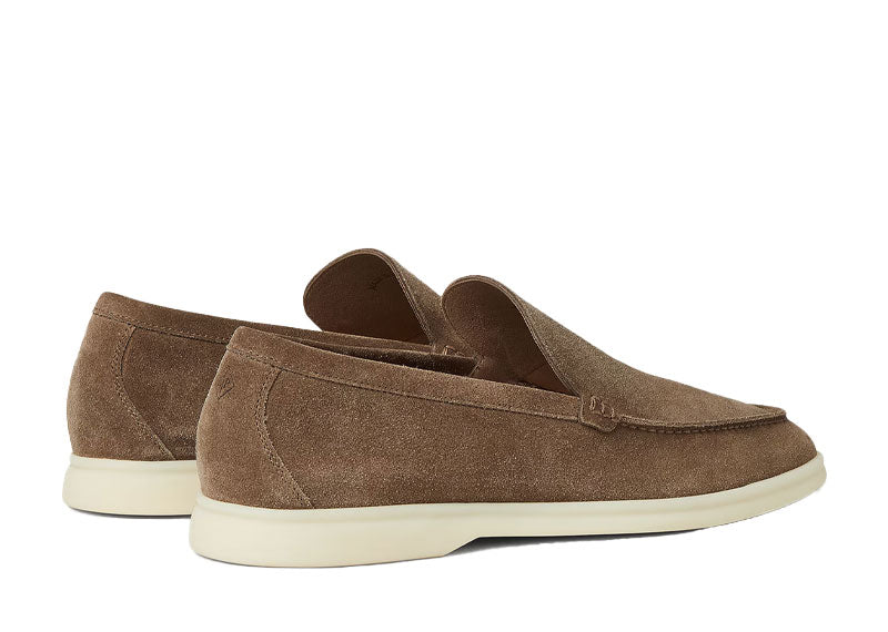 Loro Piana Summer Walk Loafer Suede Canteen