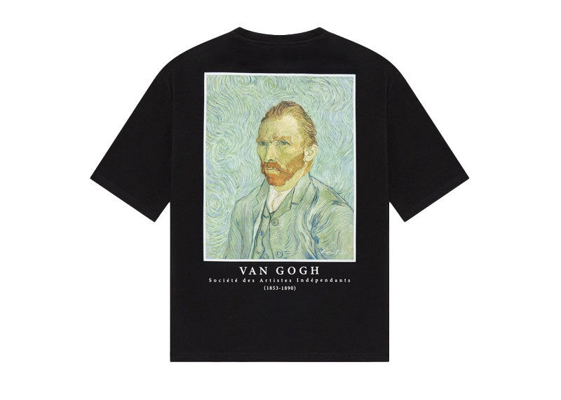 Maniere De Voir Van Gogh Self Portrait T-Shirt Black