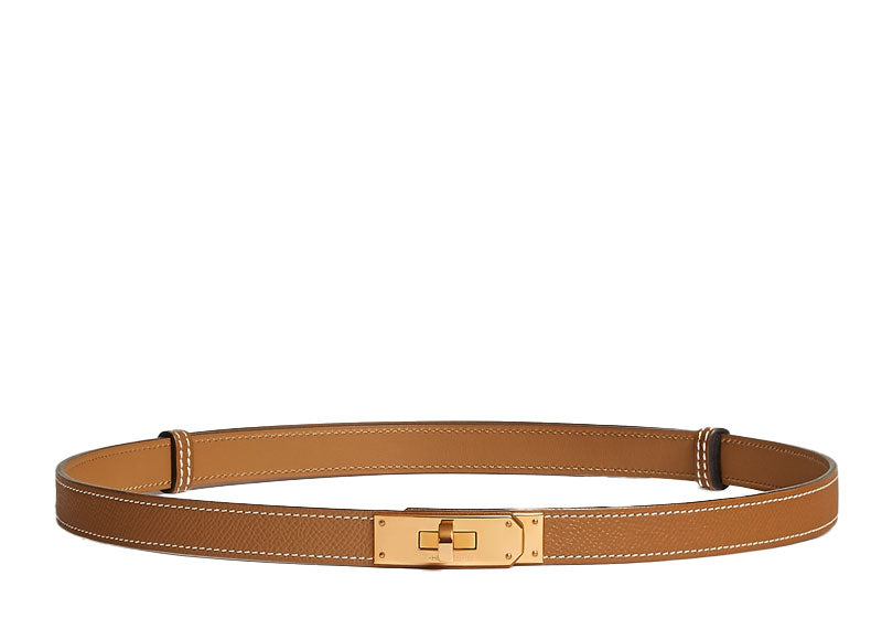 Hermes Kelly 18 Belt Gold