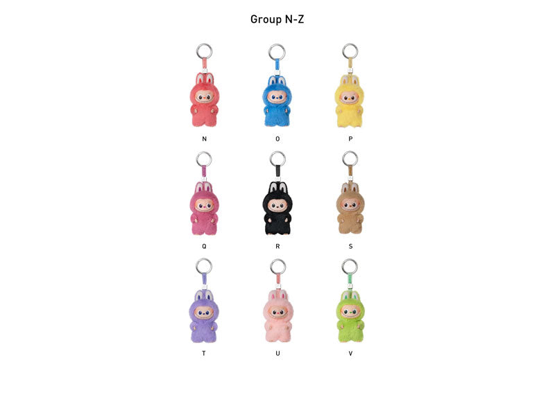 Pop Mart Labubu The Monsters Pin for Love Series Vinyl Plush Pendant (N-Z) Single Blind Box