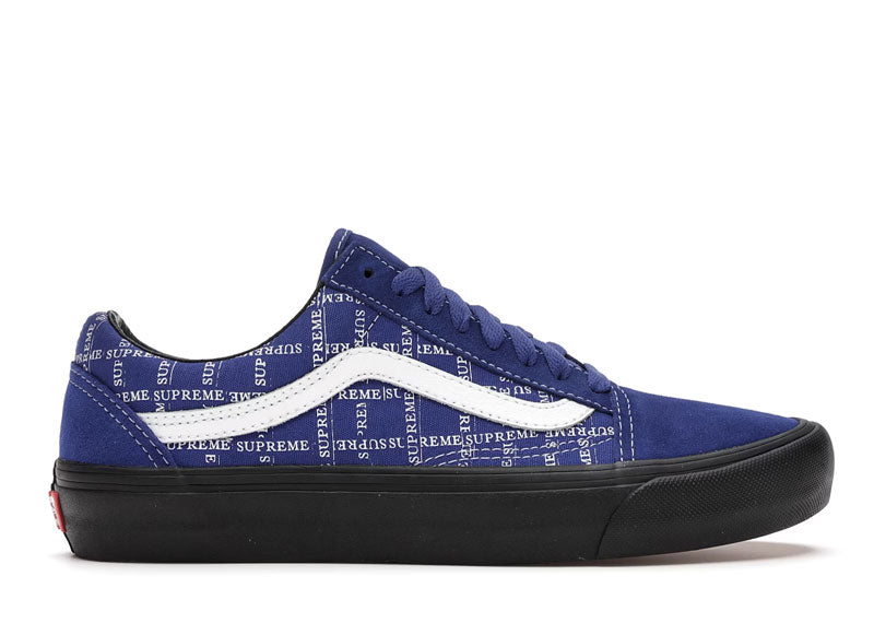 Vans Old Skool Supreme Grid Blue