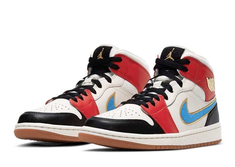 Jordan 1 Mid Let(Her)Man (Women's)