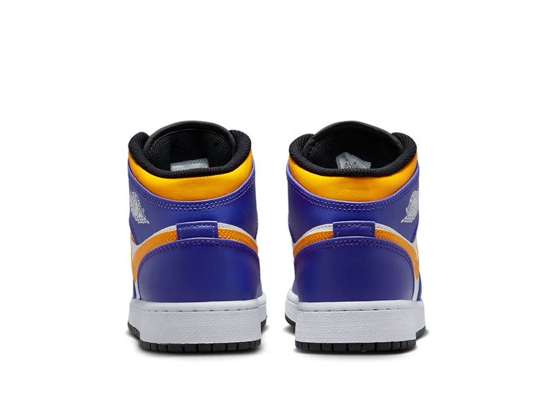 Jordan 1 Mid Lakers (2022) (GS)