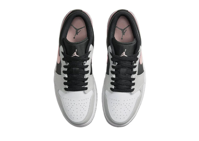 Jordan 1 Low Black Grey Pink