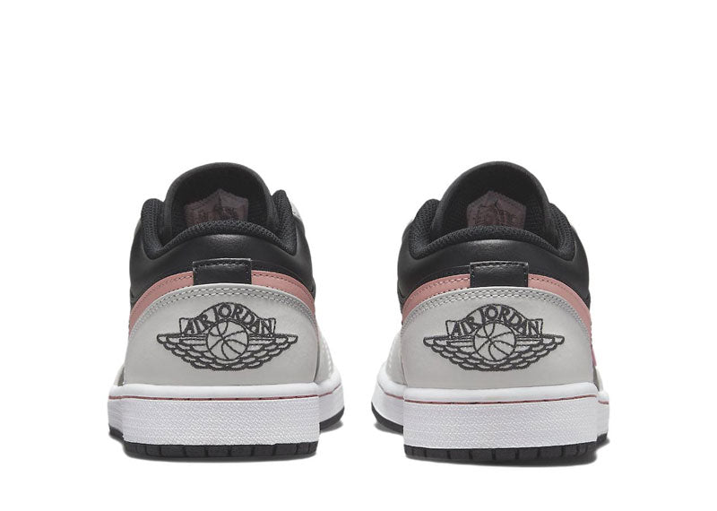 Jordan 1 Low Black Grey Pink