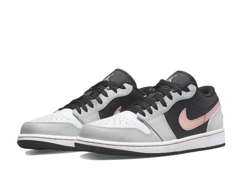 Jordan 1 Low Black Grey Pink
