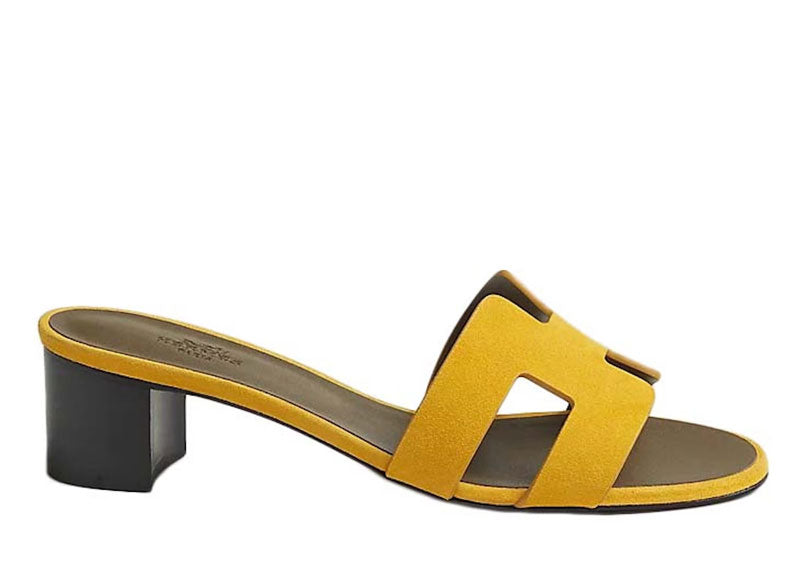 Hermes Oasis Jaune Topaze Lambskin