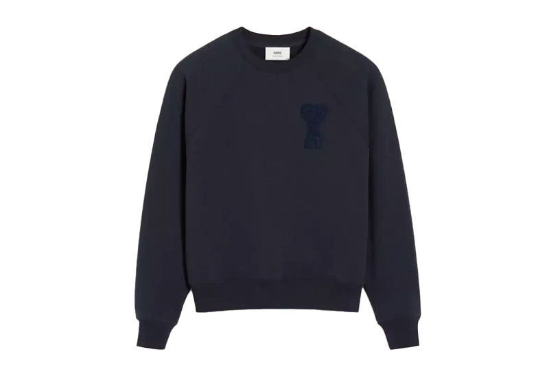 Ami Paris Maglie Boxy Sweatshirt Navy