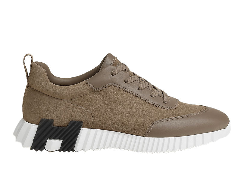 Hermes Bouncing Sneaker Etoupe / Marrone