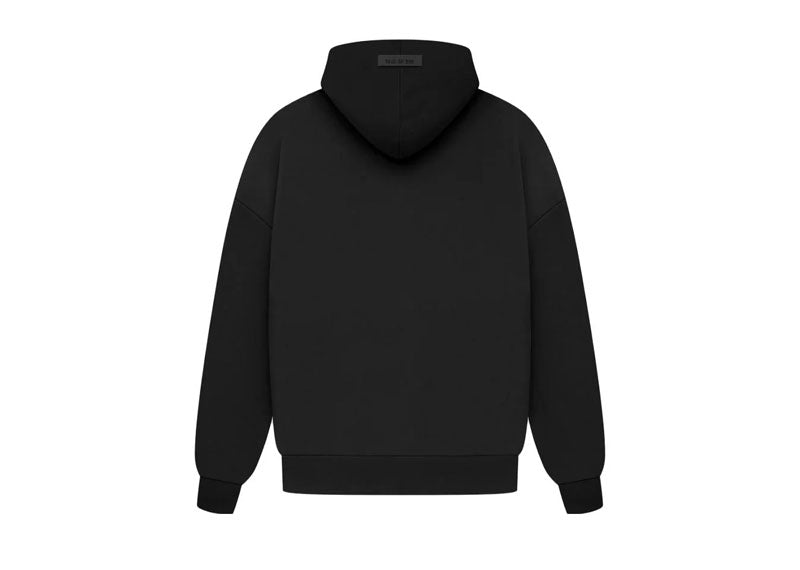 Fear of God Essentials Jet Black Hoodie