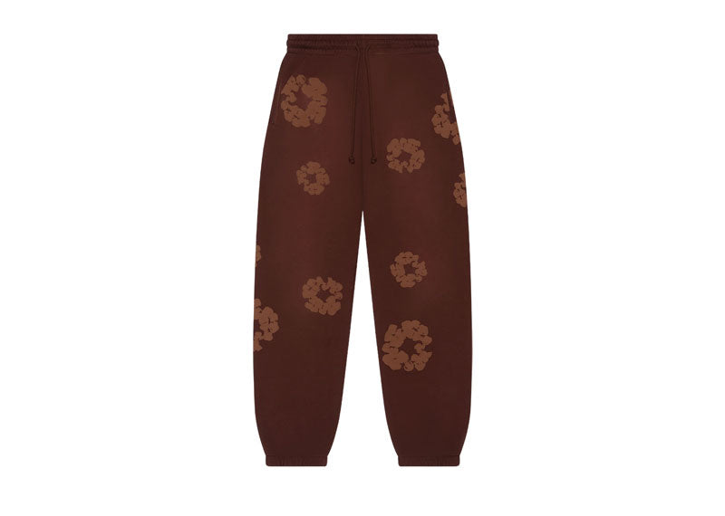 Denim Tears Mono Cotton Wreath Sweatpants Brown