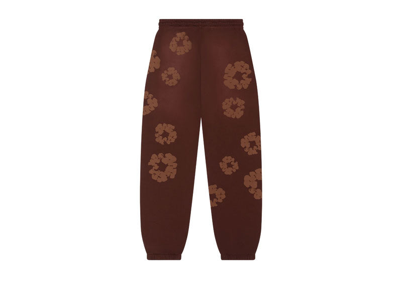 Denim Tears Mono Cotton Wreath Sweatpants Brown
