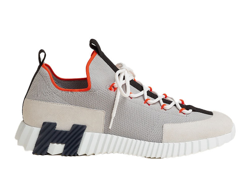 Hermes Lift Slip-On Sneaker Multicolore Beige Galet