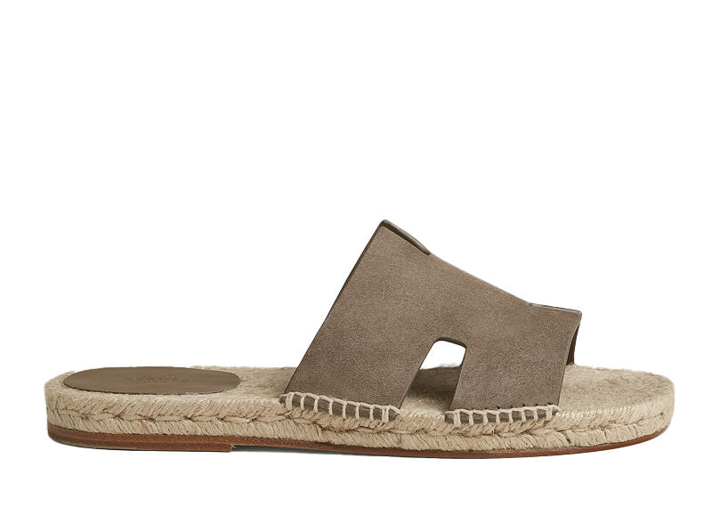 Hermes Antigua Espadrille Etoupe