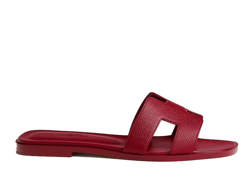 Hermes Oran Sandal Rose Framboise