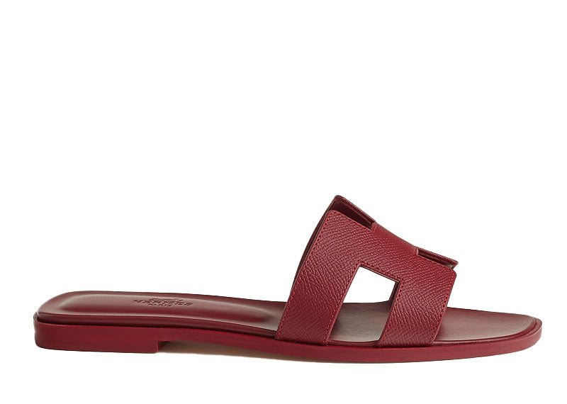 Hermes Oran Sandal Rouge H