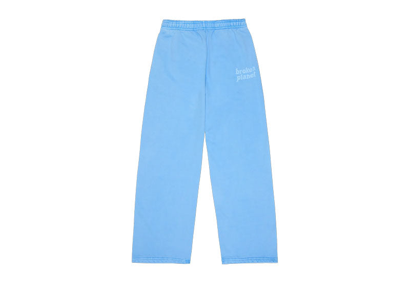 Broken Planet Market Basics Straight Leg Sweatpants Light Blue