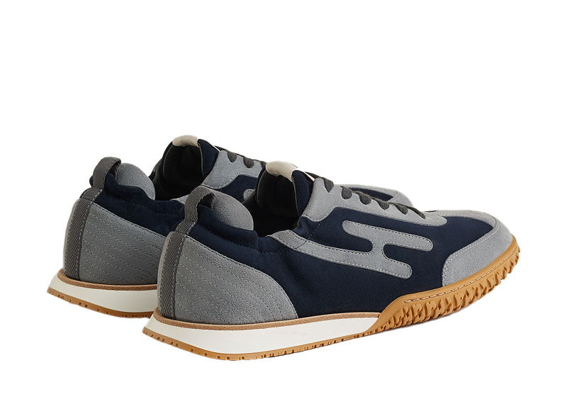Hermes Jet Sneaker Marine / Gris Orage