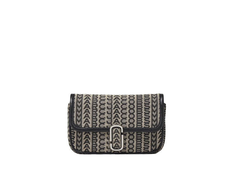 Marc Jacobs 'The Monogram J Marc Mini' Bag Taupe & Black