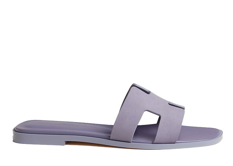Hermes Oran Sandal Violet Glycine