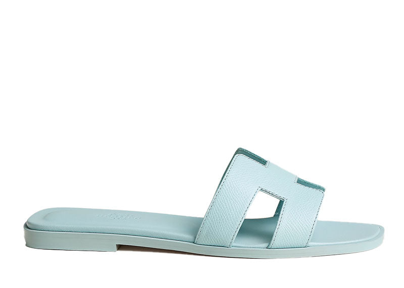 Hermes Oran Sandal Bleu Brume