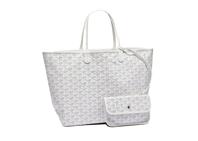Goyard Saint Louis Tote PM White