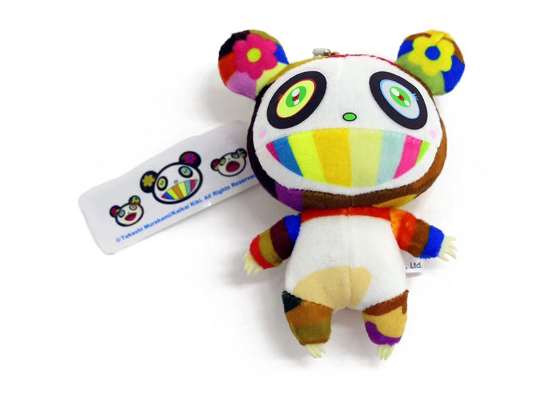 Takashi Murakami Mini Panda Plush Keychain Multi