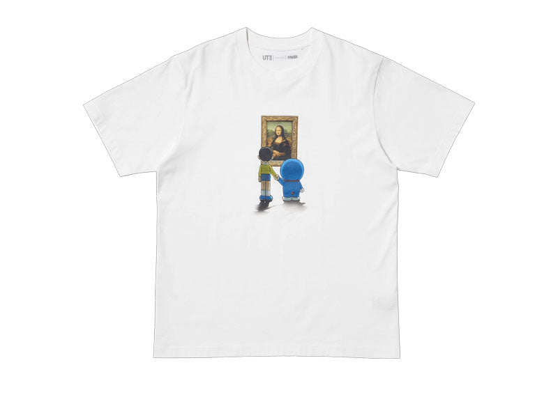 Uniqlo Doraemon meets the Louvre UT Graphic T-Shirt White