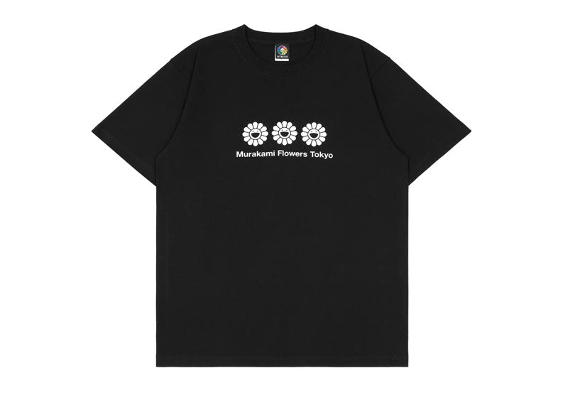 Takashi Murakami Toyko Big Flowers T-Shirt Black