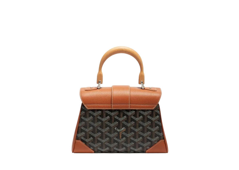 Goyard Saigon Souple Mini Bag Black/Tan