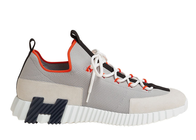 Hermes Lift Slip-On Sneaker Multicolore Beige Galet