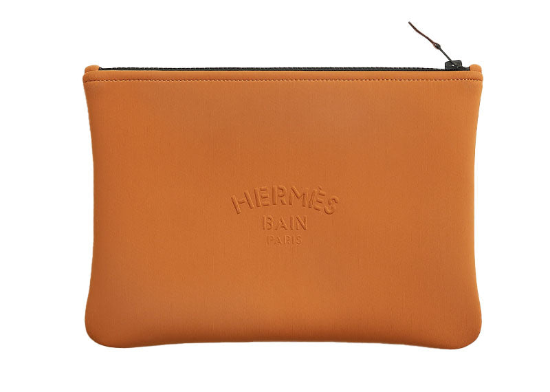 Hermes Neobain Maillon Marin Case Medium Model Caramel