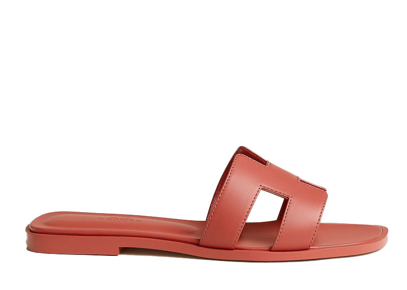 Hermes Oran Sandal Rouge Tomette