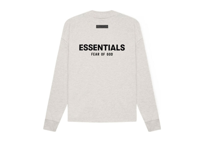 FEAR OF GOD Essentials L/S T-Shirt (SS22) Light Oatmeal (2)