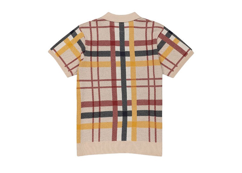 TSHEPO Checkered Knit Polo Multi