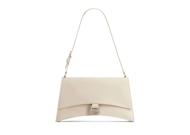 Balenciaga Crush Small Sling Bag Cream