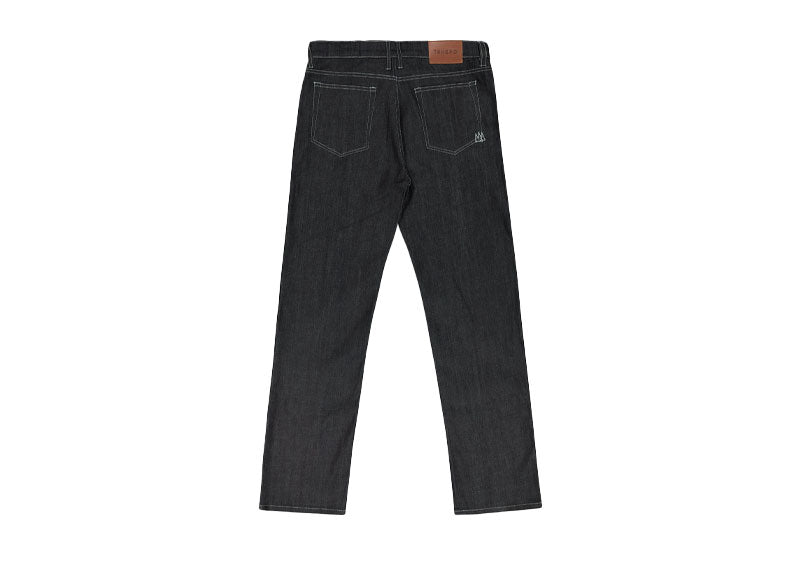 TSHEPO TJ1 Straight Leg Jeans Silver Stitch