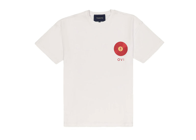 TSHEPO OVI Vinyl T-Shirt White