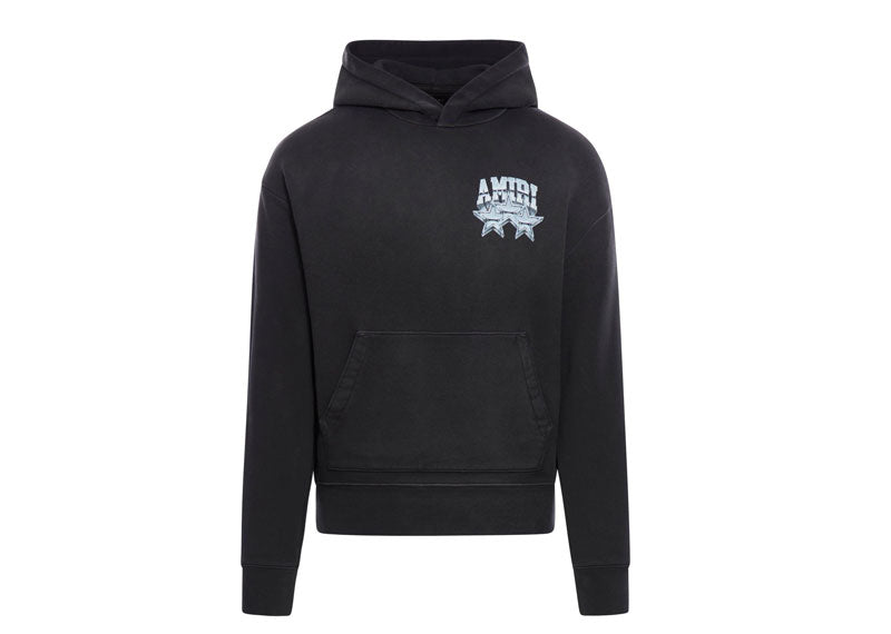 Amiri Championship Hoodie Washed Black