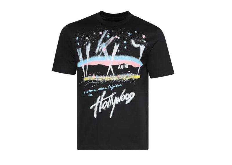 Amiri Hollywood Lights T-Shirt Black