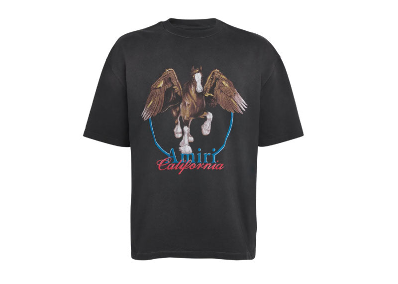 Amiri Vintage Wash Pegasus T-Shirt Black